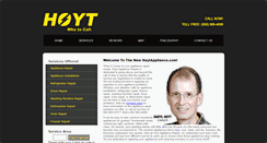 Desktop Screenshot of hoytappliance.com